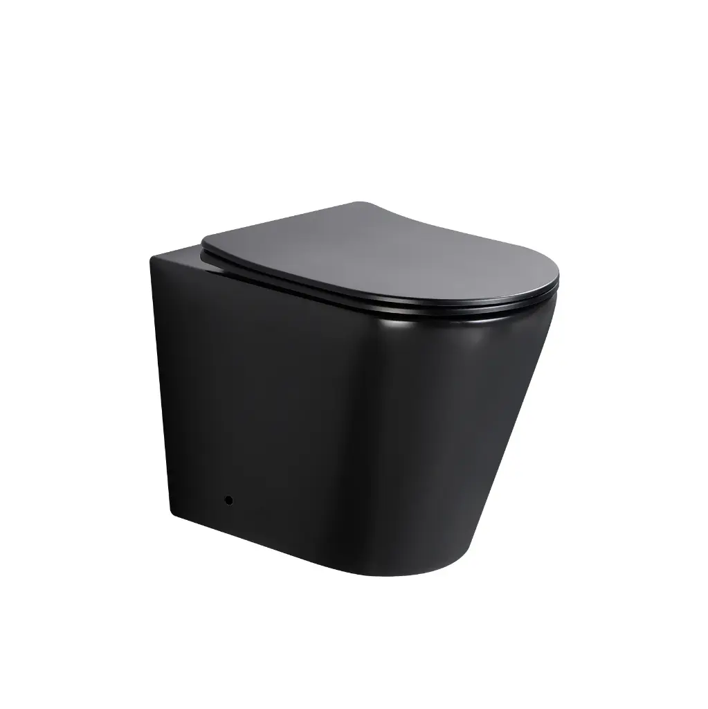 545*360*140mm Acadia R&T Lower Counter Inwall Floor Toilet Suite Tornado Rimless matte Back Wall Faced Floor Pan