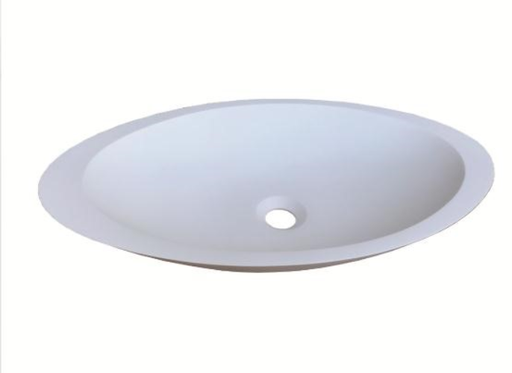 550*350*100mm Above Counter Basin Fine Ceramic Basin Waste: 32mm Non Overflow