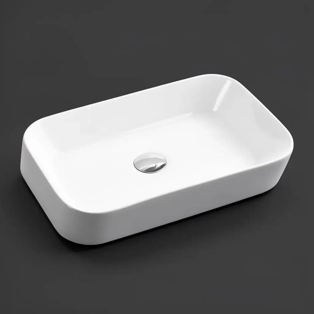 550*390*120mm Above Counter Rectangular Basin