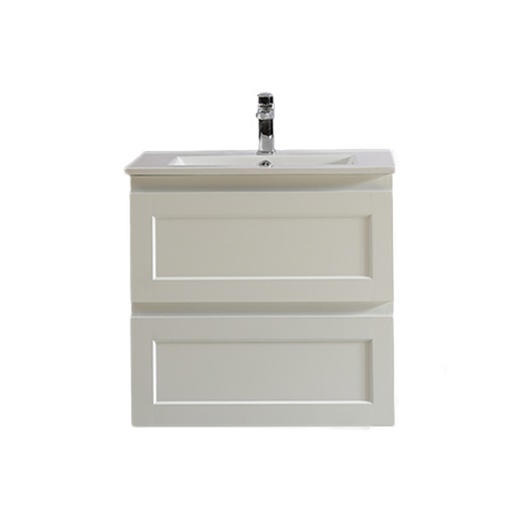 590*450*560mm Matte White Fremantle Wall Hung Vanity Cabinet Only