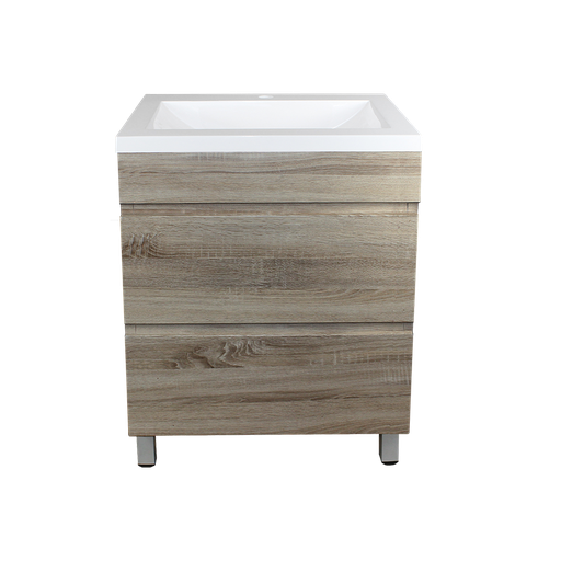 590L* 830 H *460Dmm Double Drawers Kickboard available $25.00 each for 600-900 WO-LG