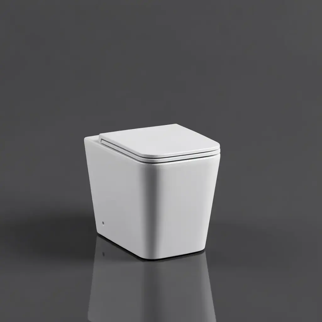 600*350*400mm Enox99 Floor Pan Rimless With Thick Uf Seat Cover