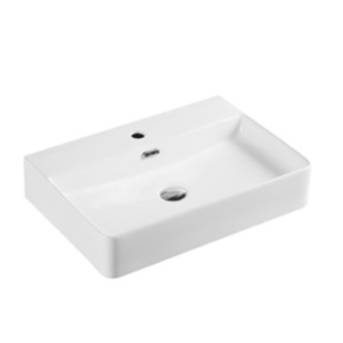 600*420*135mm Wall Hung /Above Counter Basin Waste: 32mm Overflow