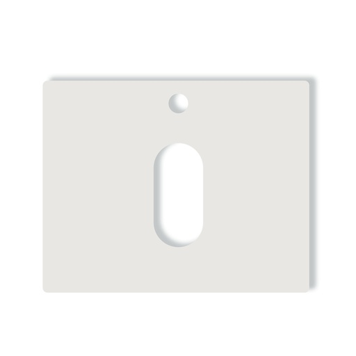 600*460*30mm Pure White Natural Stone