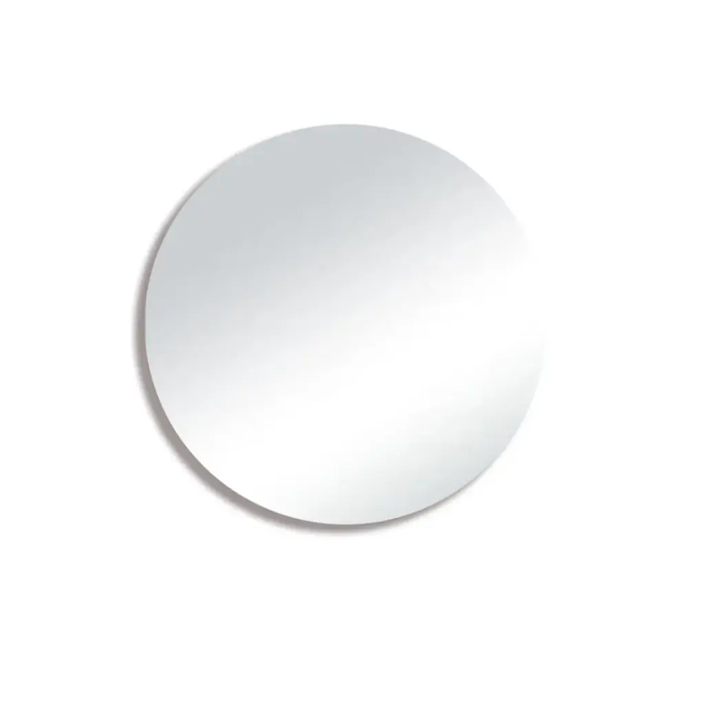 600mm Pencil Edge Round Plain Mirror