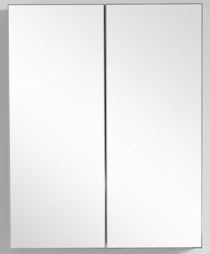 600*750*155mm Concrete Grey Shaving Cabinet Double Doors