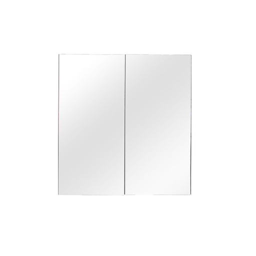 [92038/PVCPSV600] 600Lx150Dx720Hmm Gloss White 2PAC PVC 2/DR Pencil Edge Shaving Cabinet