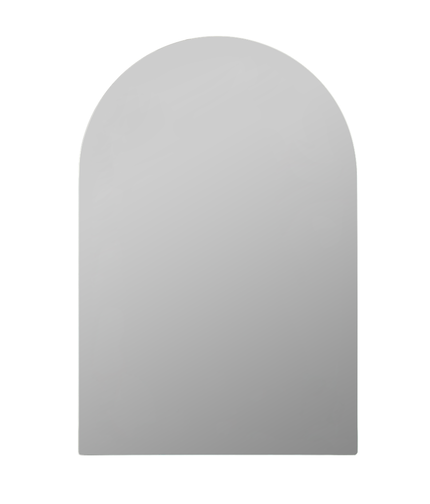 [55963] 600X900X150mm Matte White Allison Arch Shaving Cabinet