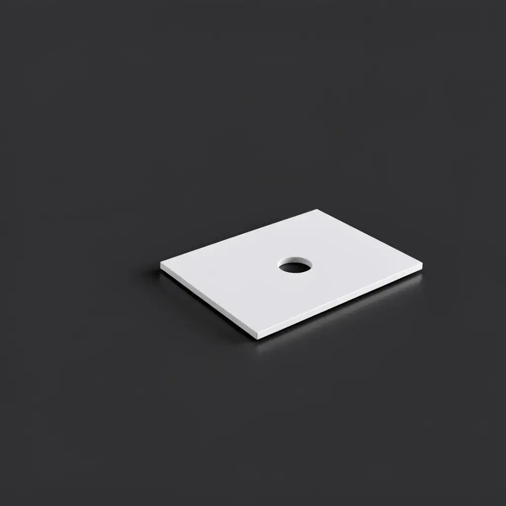 605X465X20mm Blanco White(WG034) Zero Silica Engineer Stone Top