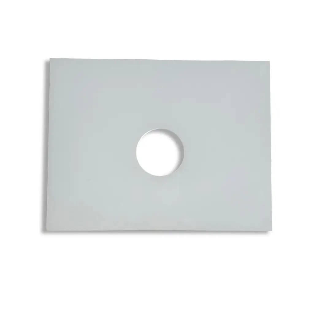 605x465x15mm Luna White Zero Silica Quartz Square Corner Stone Top