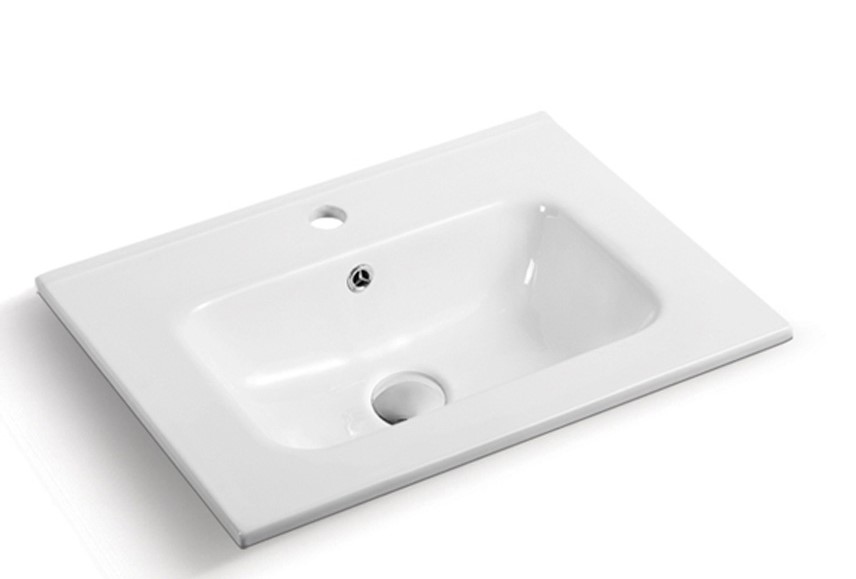 610*460*175mmmm Gloss White Kliff Fine Ceramic Counter Top