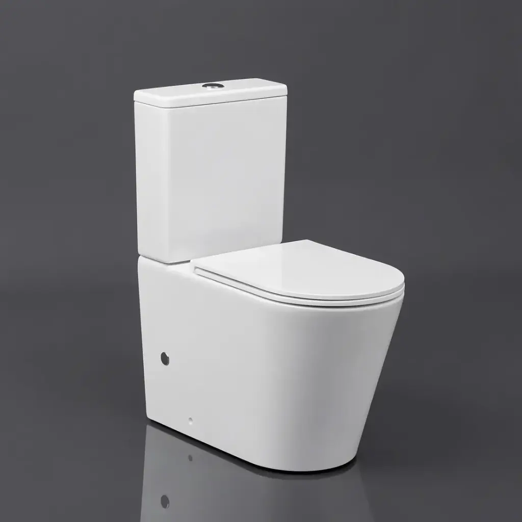 665*370*845mm Vera Back To Wall Toilet Suite (Tornado) With Slim Uf Seat Cover