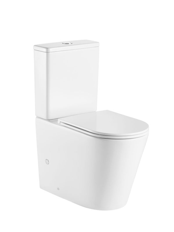 665*370*845mm Vera Back To Wall Toilet Suite (Tornado) With Slim Uf Seat Cover