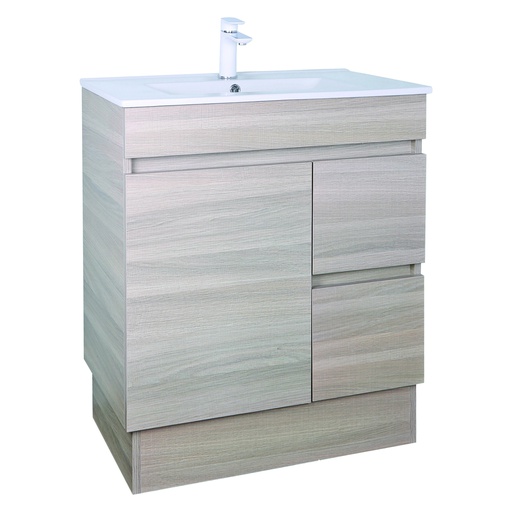 750*360*860mm Evie Oak Vanity With Right Drawer