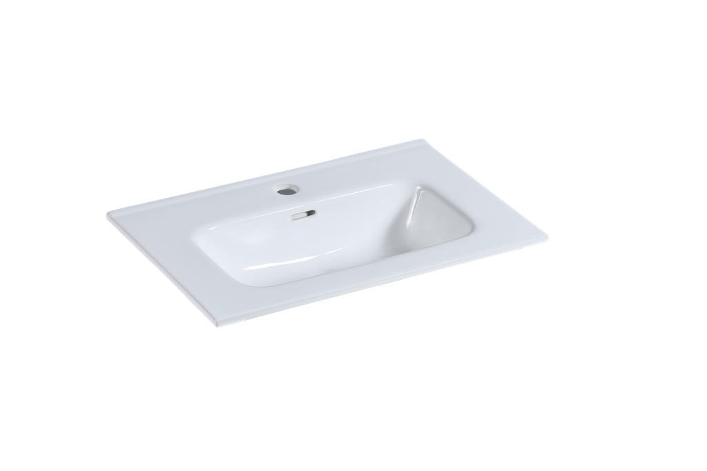 [90147/NT-750] 750*460*165mm Ora Basin Thin Edge Ceramic Top