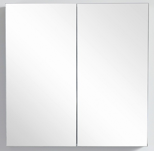 750*750*155mm Concrete Grey Shaving Cabinet Double Doors