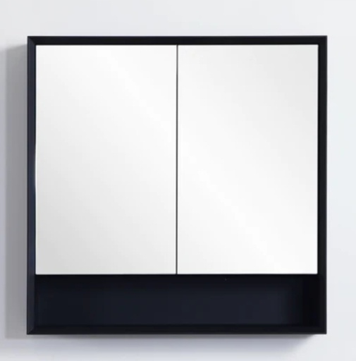 750*750*155mm PE Shaving Cabinet Double Doors