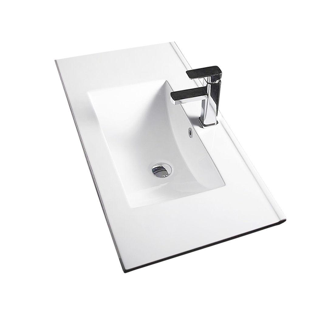 [90110/CT7536] 750L*360D*175HMM NANA GLOSS WHITE THIN EDGE CERAMIC TOP