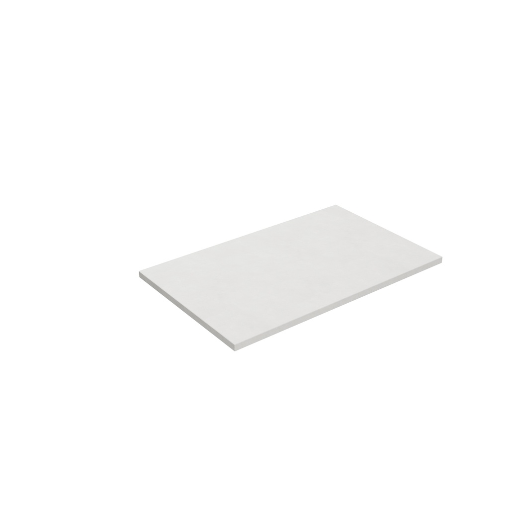 [56099] 755X465X12mm Matte White Solid Surface Blanco Stone Top