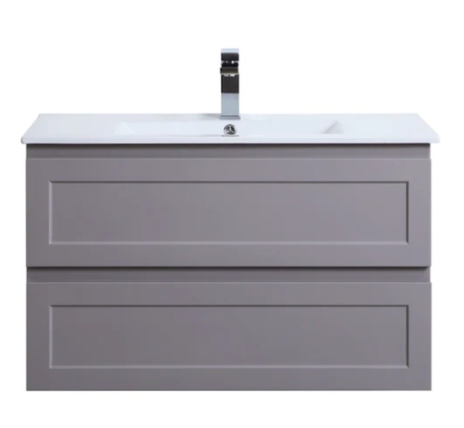 890*450*560mm Matte Grey Vanity Cabinet Only