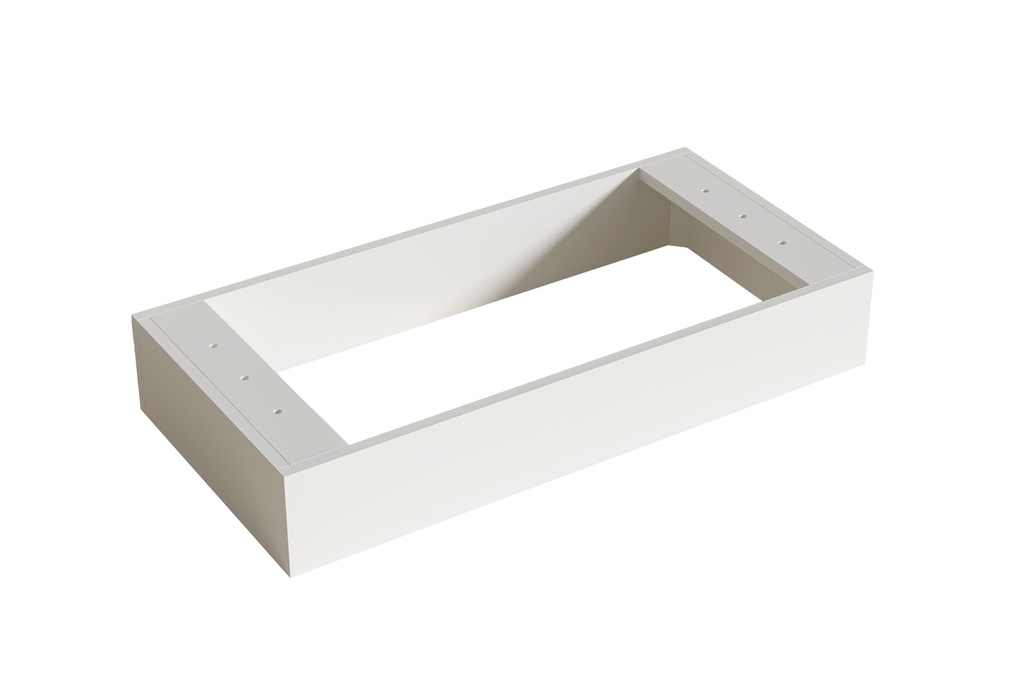 890X340X150 Matte White Kickboard