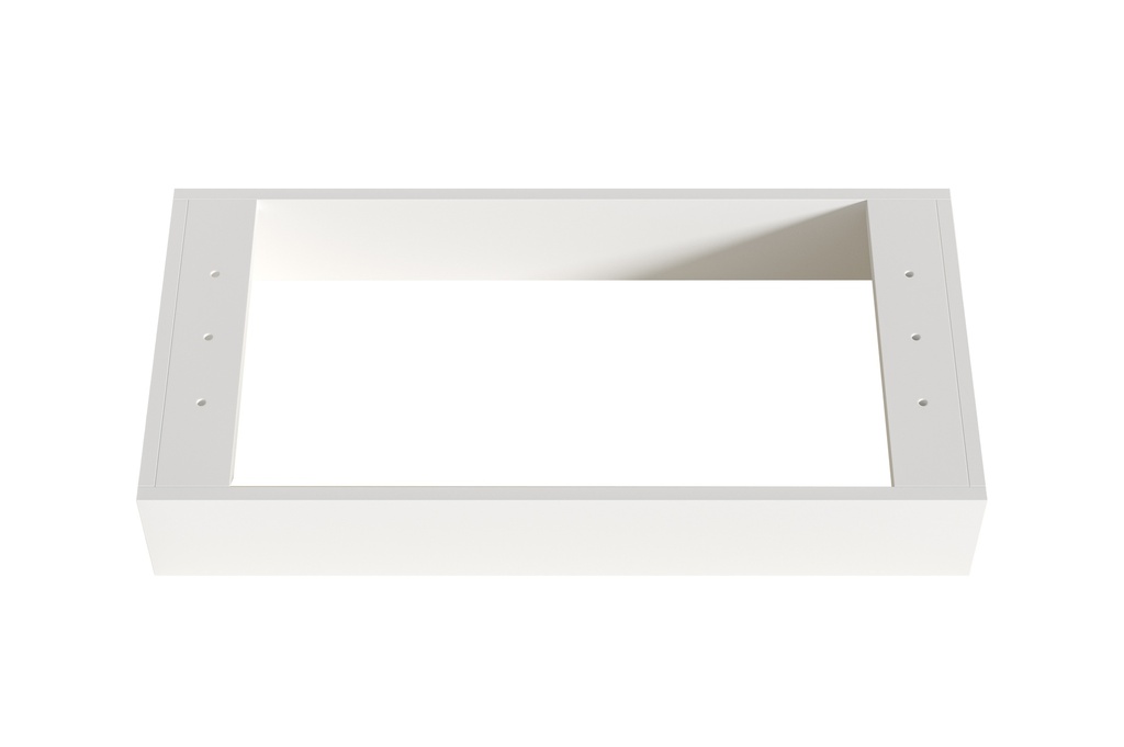 [56685] 890X435X150 Matte White Kickboard