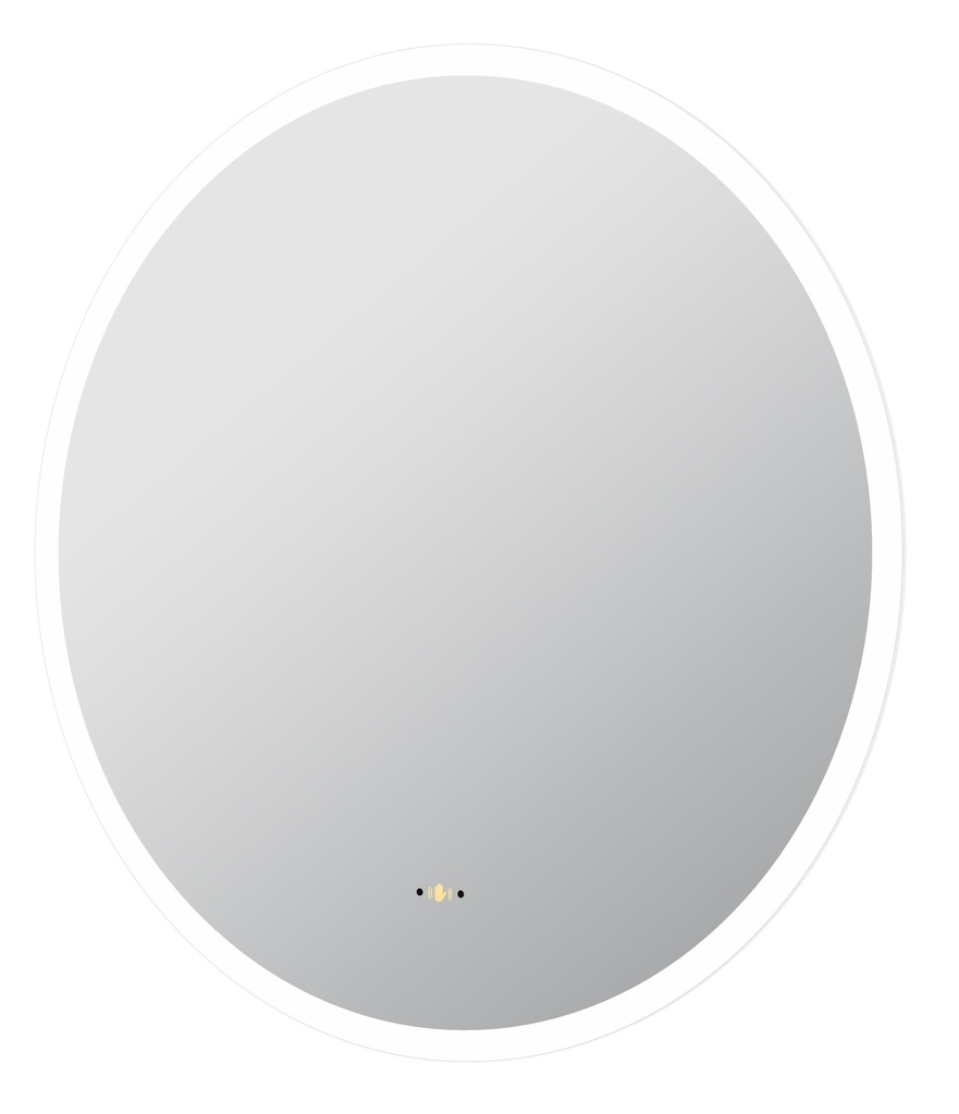[55937] 900*900mm Orbis LED Back Lit Mirror With Acrylic Strip