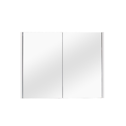 900L* 720 H *150Dmm Double Doors PVC Filmed Matt White, Copper free mirror with anti rusty treatment MW