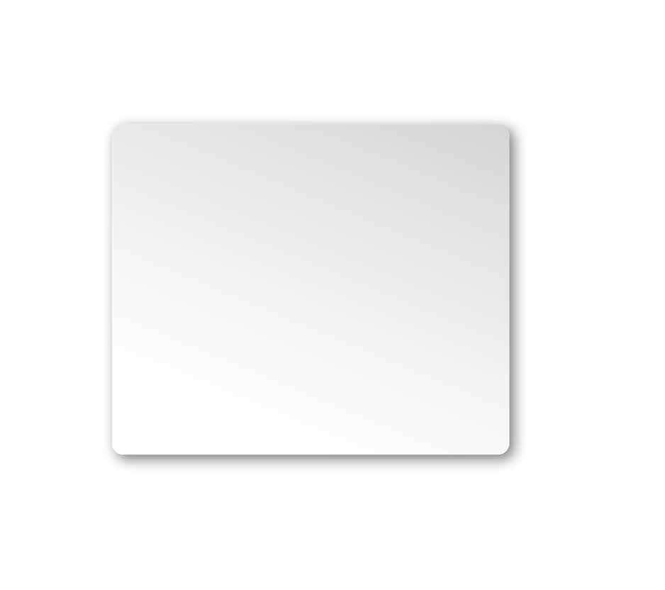 [55876] 900X750X5mm Recta Plain Pencil Edge Mirror