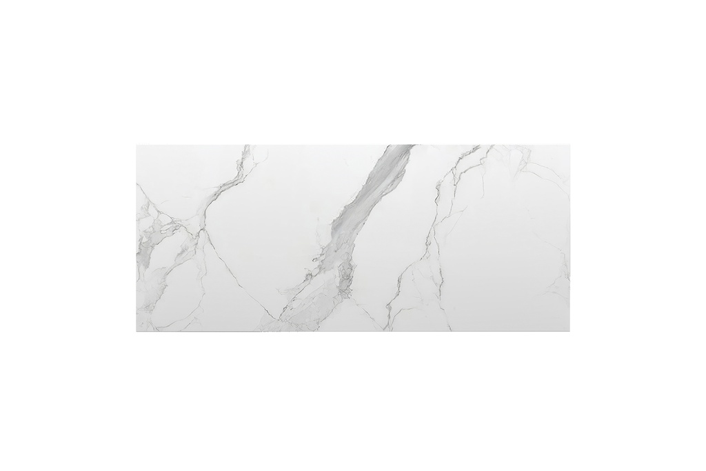 902x390x15mm White Marble Look Sintered Stone Top Matte Finish Benchtop