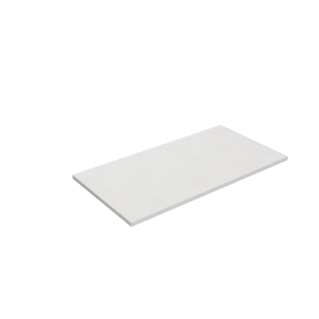 905X465X12mm Matte White Solid Surface Blanco Stone Top