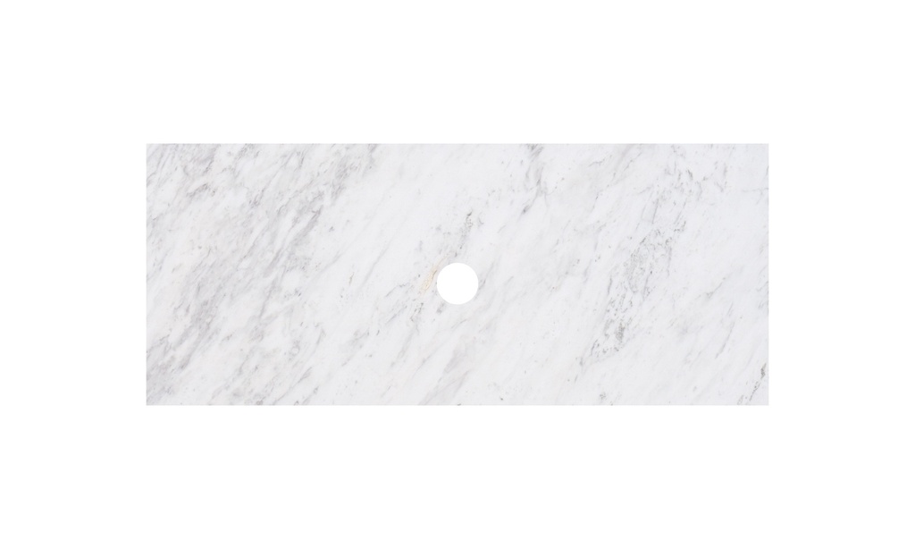 905X465X18mm Carrara White Marble Stone Top