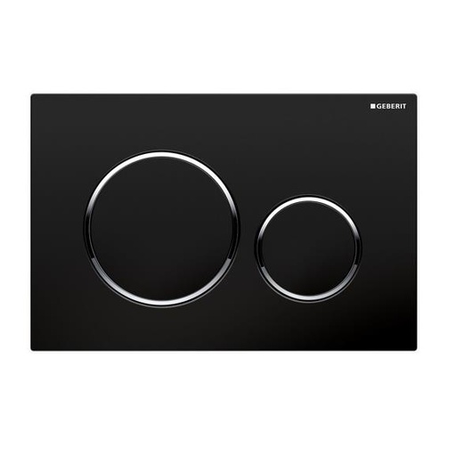 ABS Black/ chrome / black push button