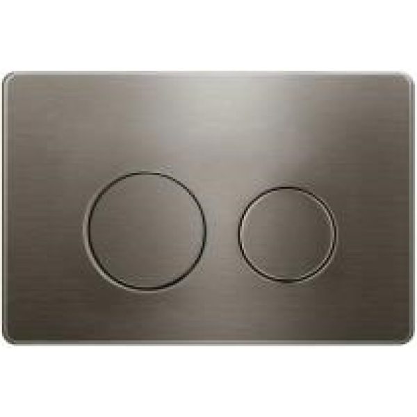 [50284] Access Plate Round Button Gunmetal