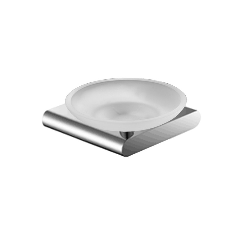 [40086] Au Chrome Soap Dish Holder