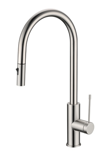 Aziz-II Pull Out Sink Mixer Brushed Nickel