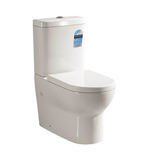 Back/Left and Right Bottom Inlet Cistern ; Box Rim Pan ; 4.5/3 Liters Dual Flush Size: 675*395*840mm Trap-60: 60-165mm -Supplied; UF Standard Seat -Supplied