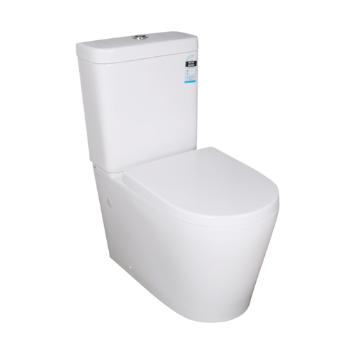 Back/Left and Right Bottom Inlet Cistern ; Box Rim Pan ; 4.5/3 Liters Dual Flush Size: 695*390*830mm Trap-60: 60-160mm -Supplied; UF Standard Seat -Supplied