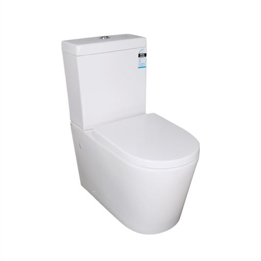 Back/Left and Right Bottom Inlet Cistern ; Box Rim Pan ; 4.5/3 Liters Dual Flush Size: 715*390*830mm Trap-60: 60-160mm -Supplied; UF Standard Seat -Supplied
