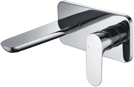 Banda Wall Basin Mixer(Chrome)
