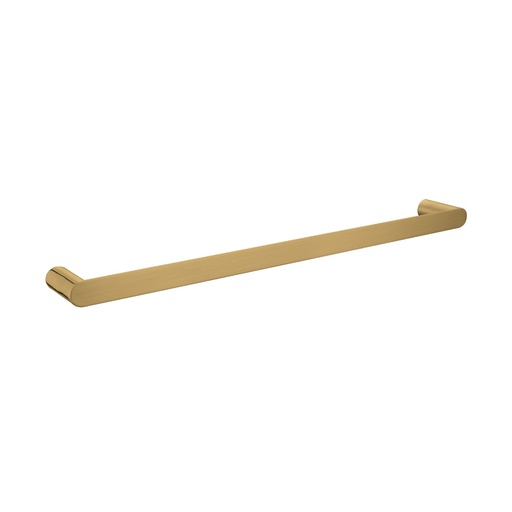 [40913] Bellino Brushed Yellow Gold 600mm Single Towel Rail