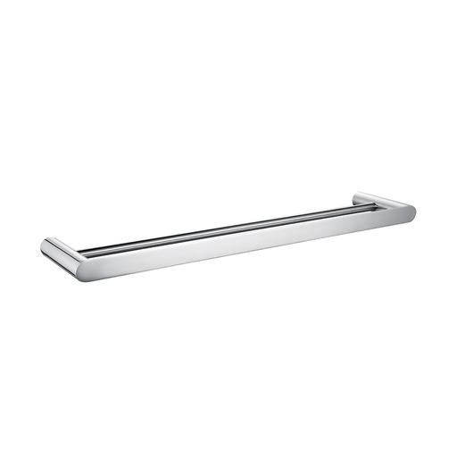 [40876] Bellino Chrome 600mm Double Towel Rail
