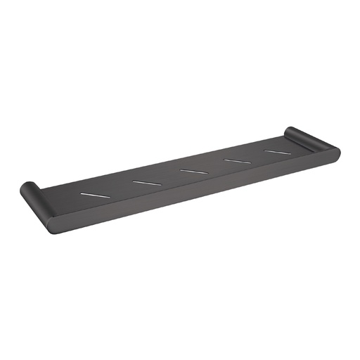 [40950] Bellino Gun Metal Grey Shower Shelf