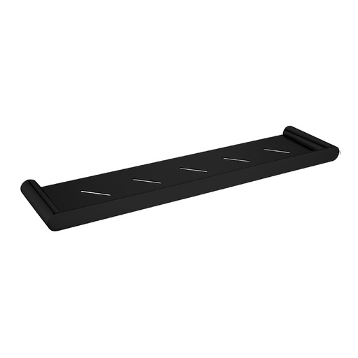 [40896] Bellino Matte Black Shower Shelf
