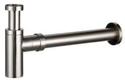 Brass 40mm Bottle Trap Brushed Nickel