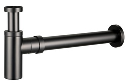 Brass 40mm Bottle Trap Gum Metal