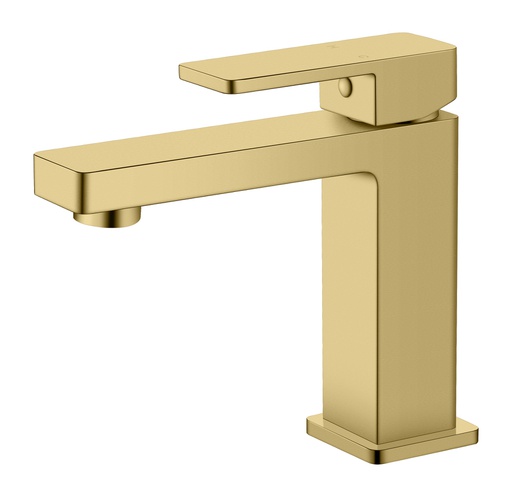 [43255] Ceram Basin Mixer(Brushed Gold)