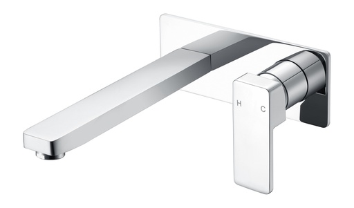 Ceram Wall Basin Mixer(Chrome)