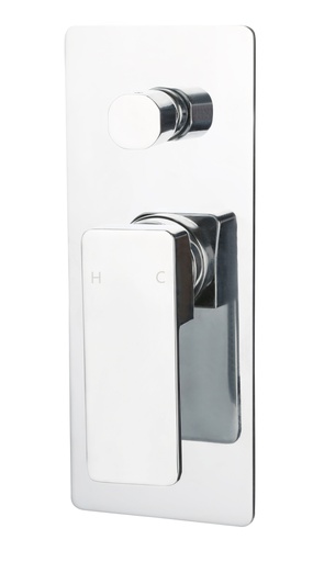 [43193] Ceram Wall Mixer with Diverter(Chrome)