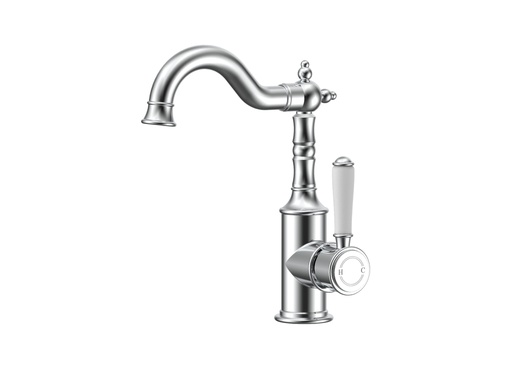 Clasico Basin Mixer Ceramic handle Chrome